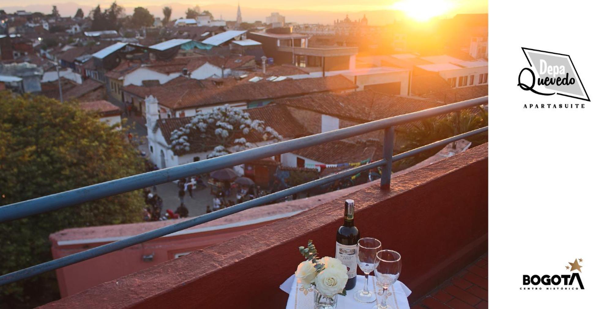 Depa Quevedo - Trendy Revamped Flat - Exceptional Spot In Bogota'S Historic Colonial Square - Candelaria Экстерьер фото