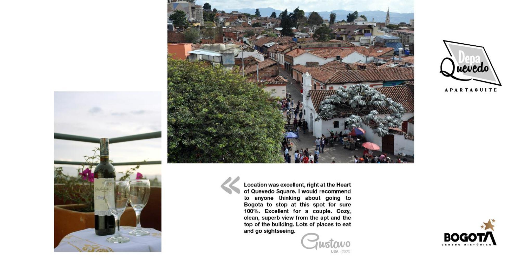 Depa Quevedo - Trendy Revamped Flat - Exceptional Spot In Bogota'S Historic Colonial Square - Candelaria Экстерьер фото