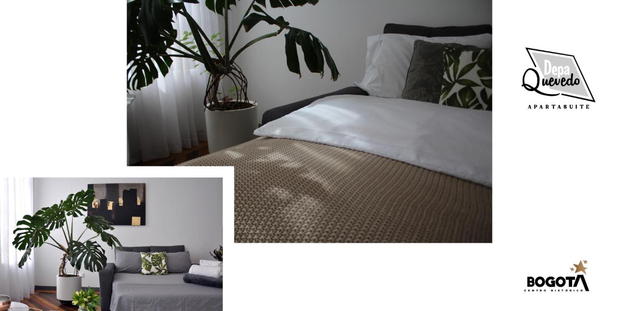 Depa Quevedo - Trendy Revamped Flat - Exceptional Spot In Bogota'S Historic Colonial Square - Candelaria Экстерьер фото
