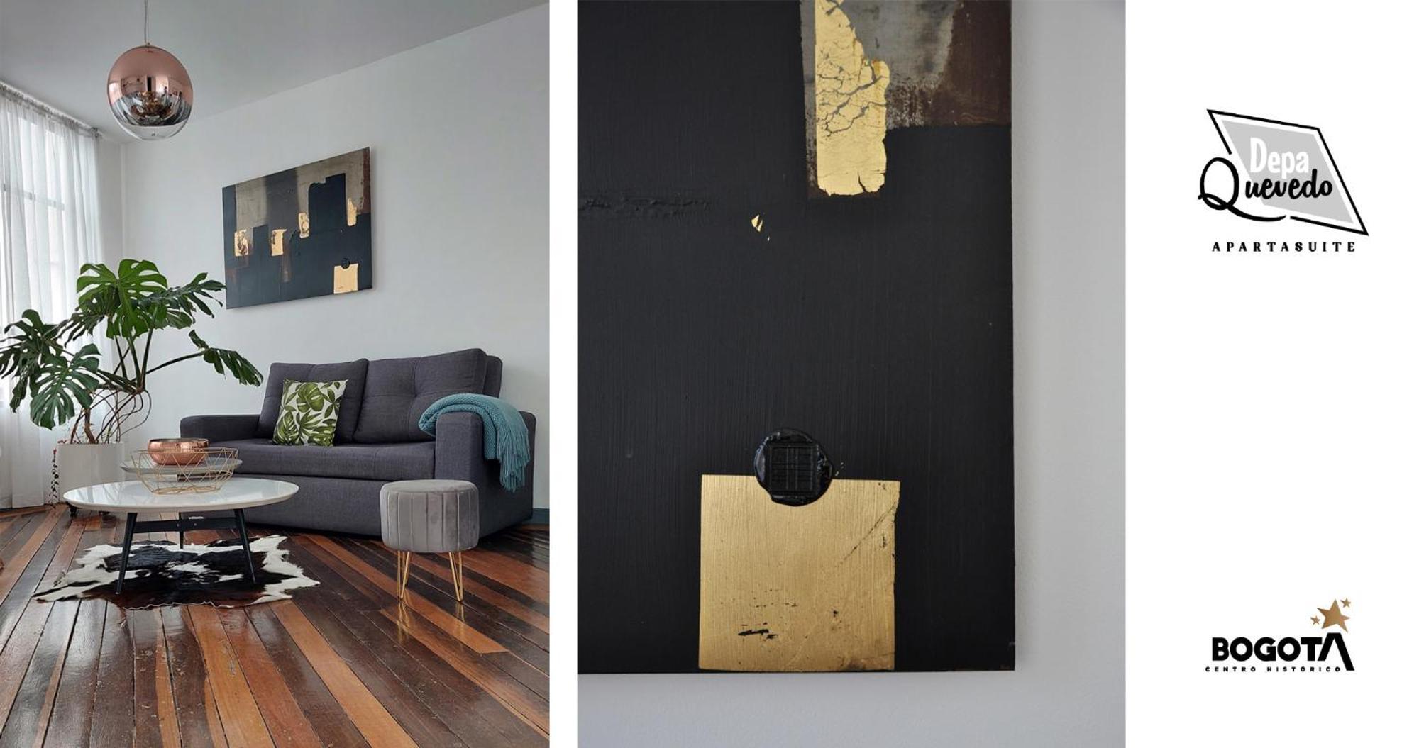 Depa Quevedo - Trendy Revamped Flat - Exceptional Spot In Bogota'S Historic Colonial Square - Candelaria Экстерьер фото