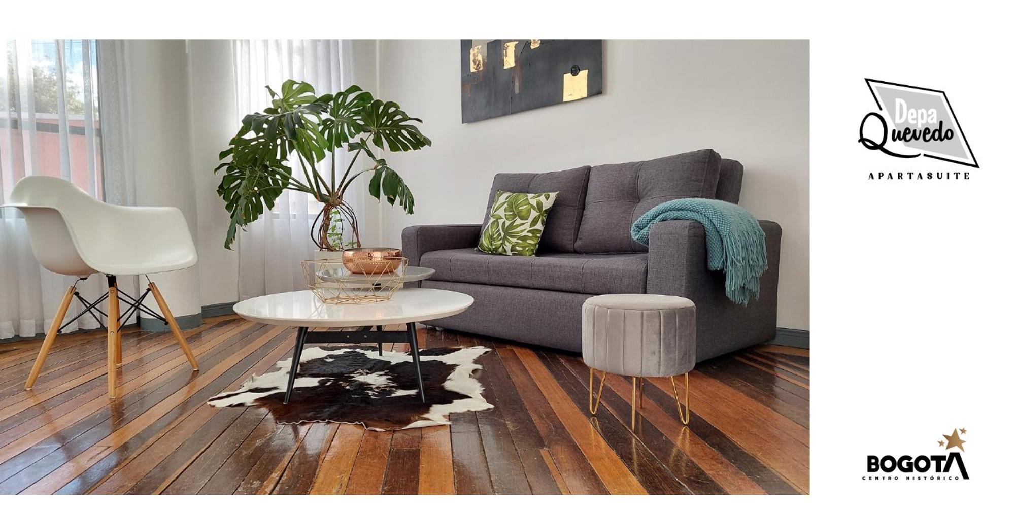 Depa Quevedo - Trendy Revamped Flat - Exceptional Spot In Bogota'S Historic Colonial Square - Candelaria Экстерьер фото