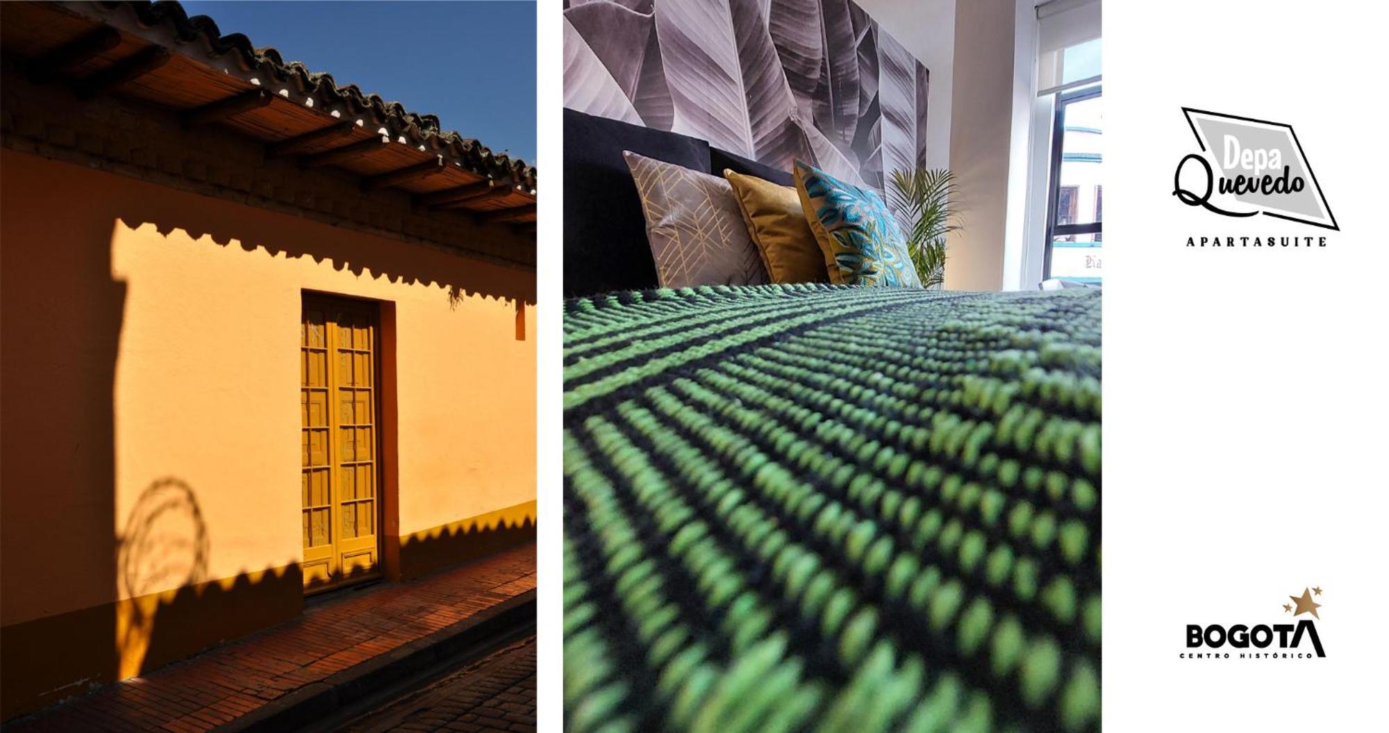 Depa Quevedo - Trendy Revamped Flat - Exceptional Spot In Bogota'S Historic Colonial Square - Candelaria Экстерьер фото