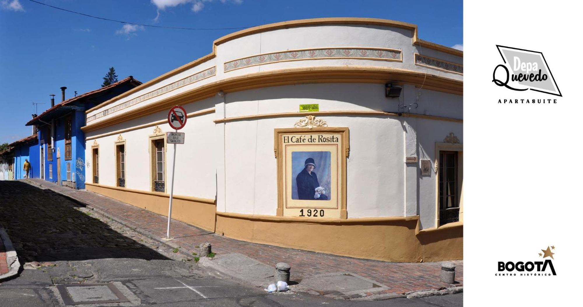Depa Quevedo - Trendy Revamped Flat - Exceptional Spot In Bogota'S Historic Colonial Square - Candelaria Экстерьер фото